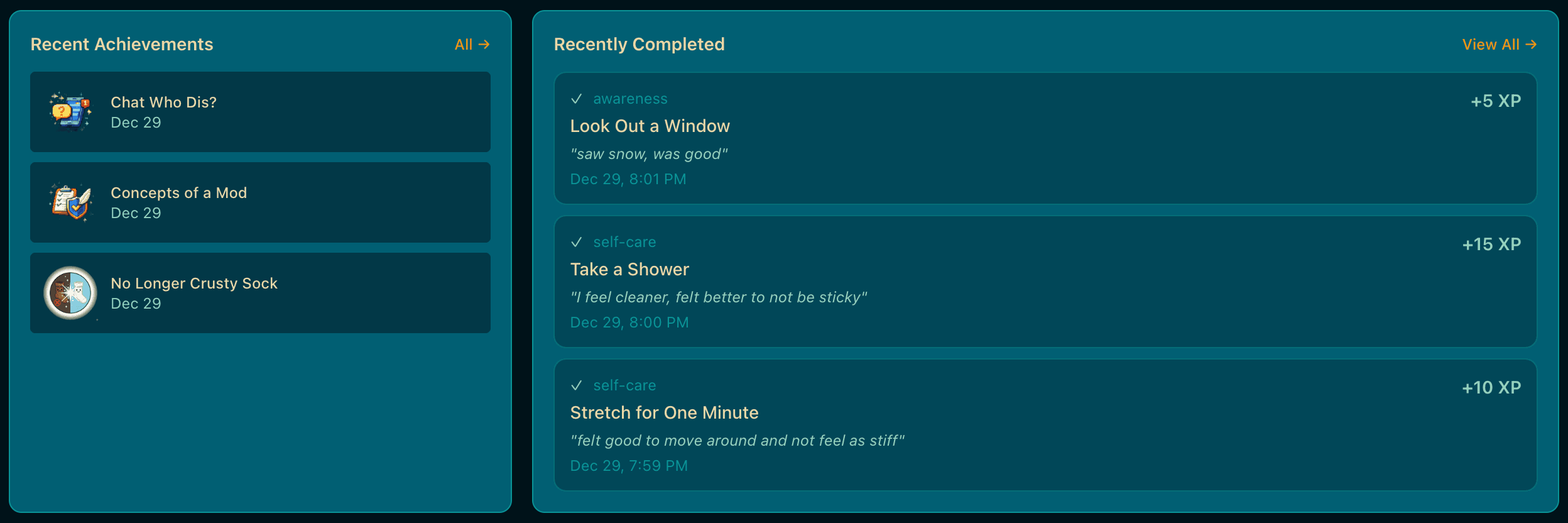 Never Forget How Far You've Come